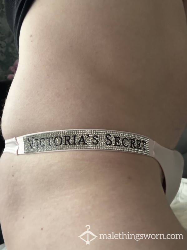 Modelling A Little Pair Of VS Sparkly Panties