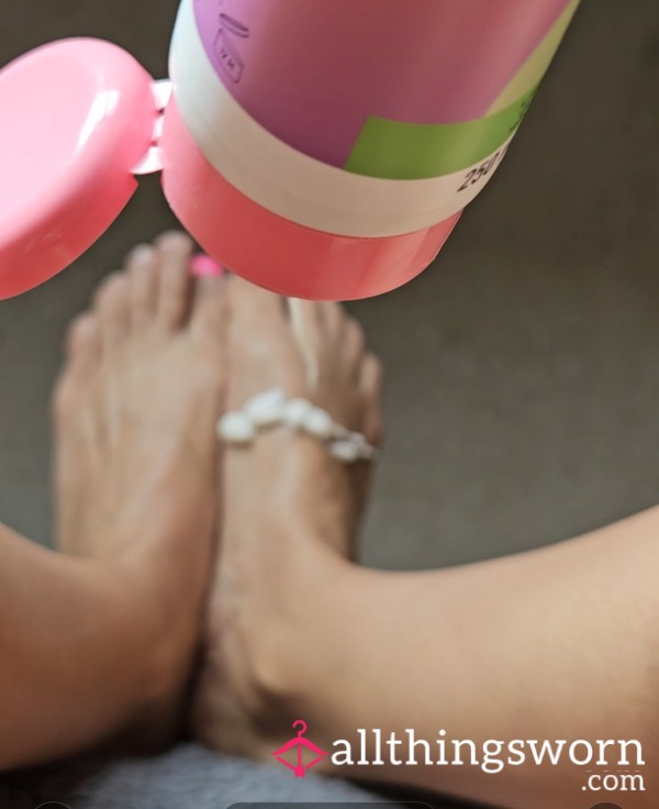 Moisturise My Luscious Feet With Me 💦