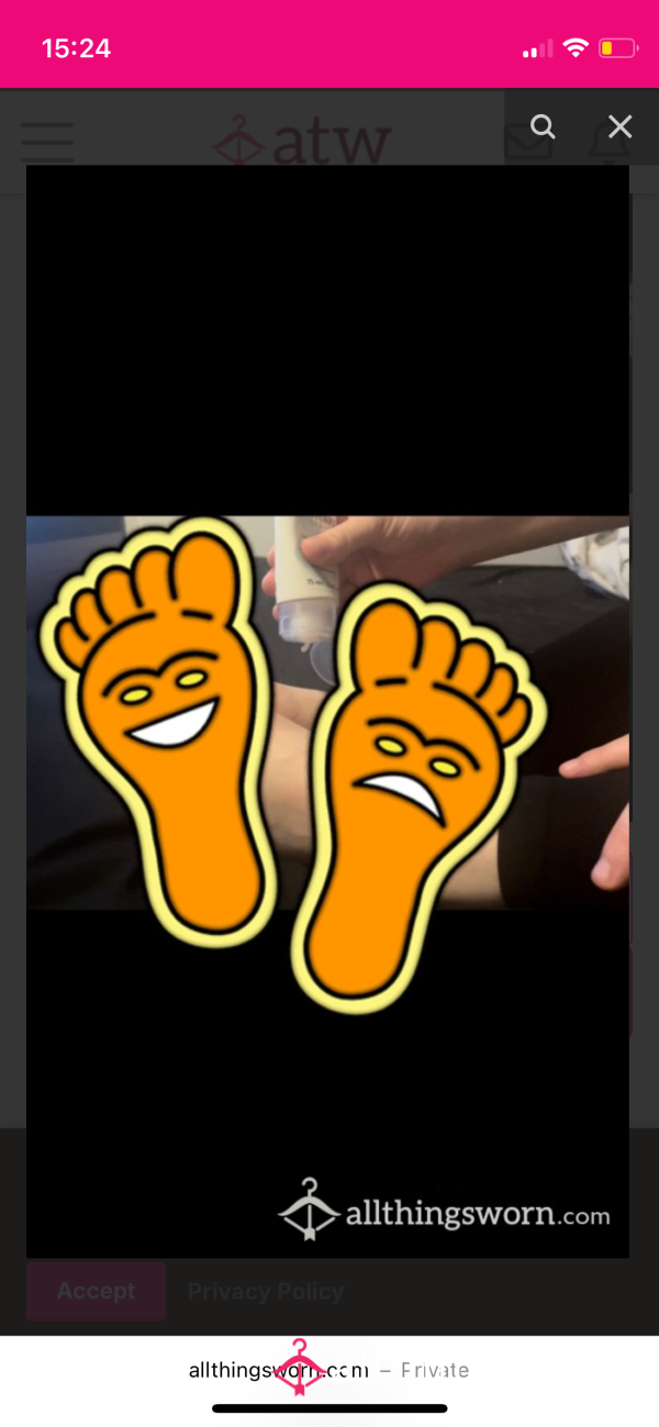 Moisturising My Feet