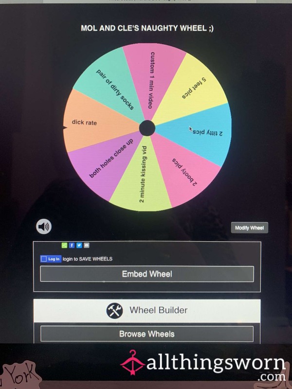 Mol And Cleo's Naughty Wheel🥰