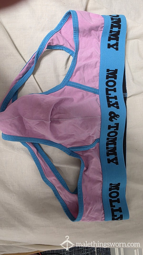 Molly & Tommy Pink And Blue XL Jockstrap