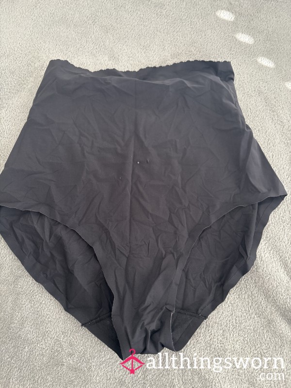 Mommy’s Big Black High Waisted Lycra Gusset Size 16 Panties