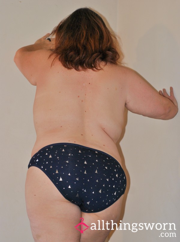 Indulge In Dark Blue Delight: My New Favorite Panties