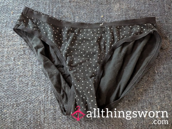 Mommy's Polka Dot Stars Panty - Worship Me, Boys!