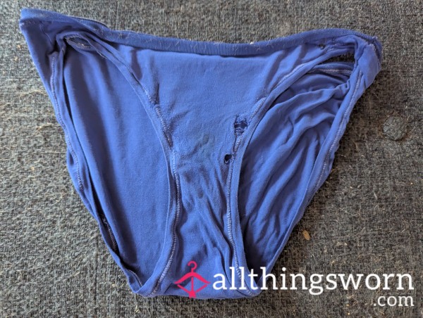 Mommy's Purple Hipster Panties - Worship Me, Boys!