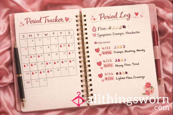 Monthly Cycle Journal Experience — A Private Cycle Diary