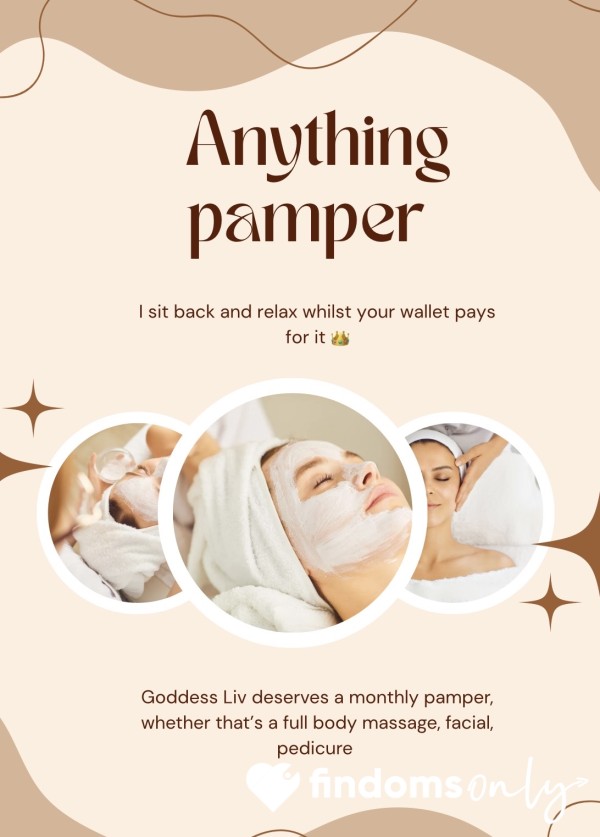 Monthly Pamper Treatment 🧖‍♀️