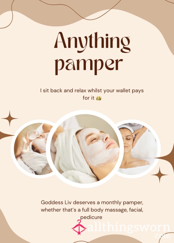 Monthly Pamper Treatment 🧖‍♀️