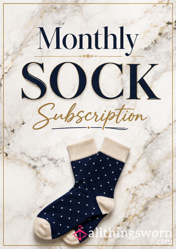 Monthly Sock Subscription 🧦