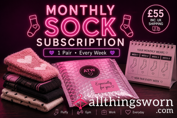 Monthly Sock Wear Subscription 🧦
