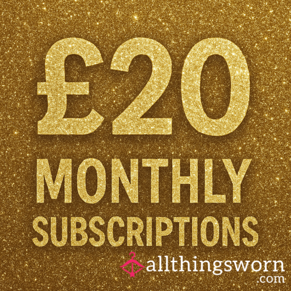Monthly Subscriptions✨