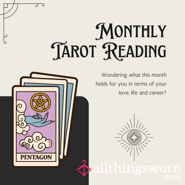 Monthly Tarot Reading