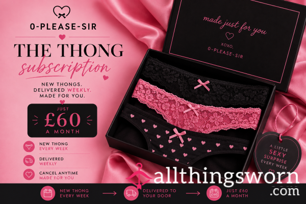 Monthly Thong Subscription