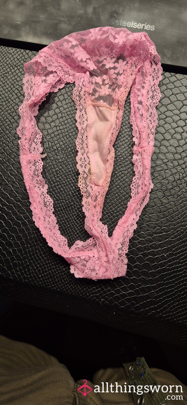 Mooie Rose Slip 3 Dagen Gedragen
