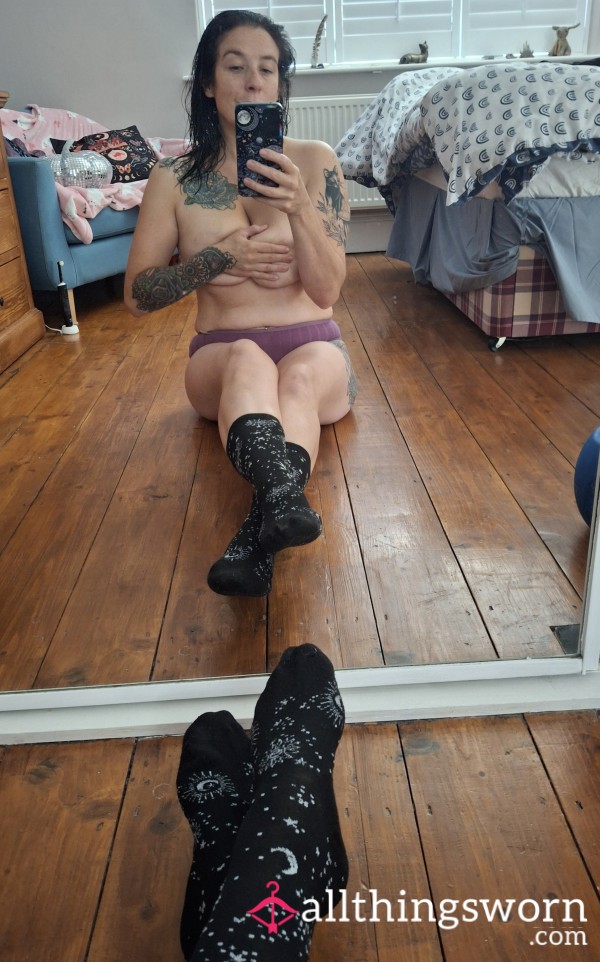 Moon And Stars Sock Wears Available