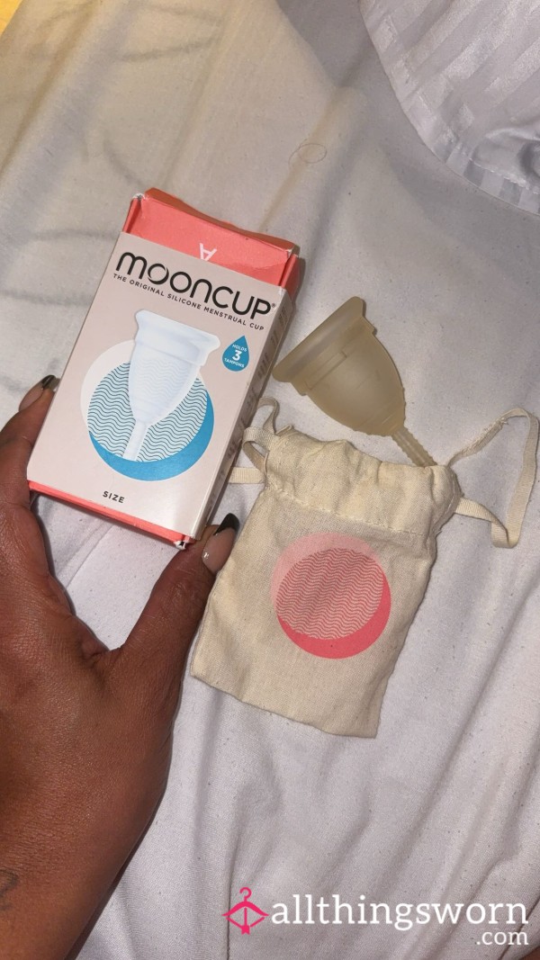 Mooncup – Pre-Owned Reusable Silicone Personal Item (Capacity Options