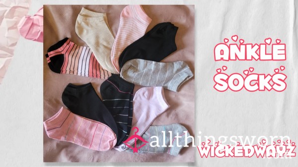 MORE ANKLE SOCKS!