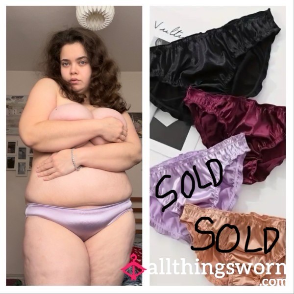 More Satin Panties 🥰 - Size UK 16