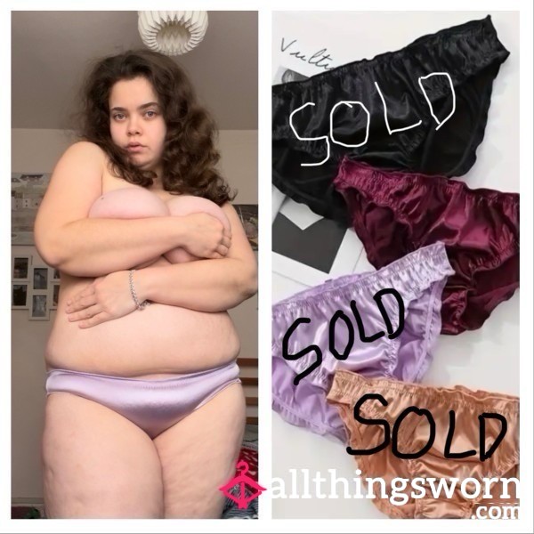 More Satin Panties 🥰 - Size UK 16