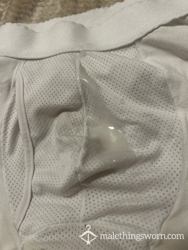 Mormon Twunk Shoots Load Onto Mormon Garments
