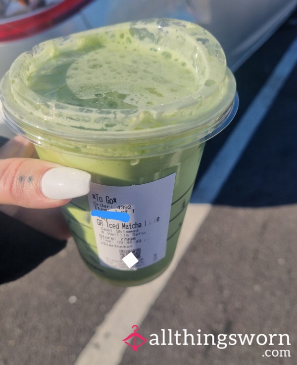 Morning Iced Matcha For Your Fav Milf
