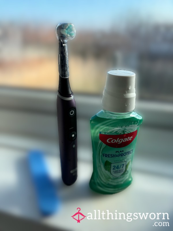 Morning, Try Morning Sp*t 🍆💦 I Gargle, Scrub, Scrape, Sp*t—then Bottle Every Drop For Obedient Mouths 😈👅 Claim A Vial & Swish Me All Day… If You’re Worthy 💋🔥