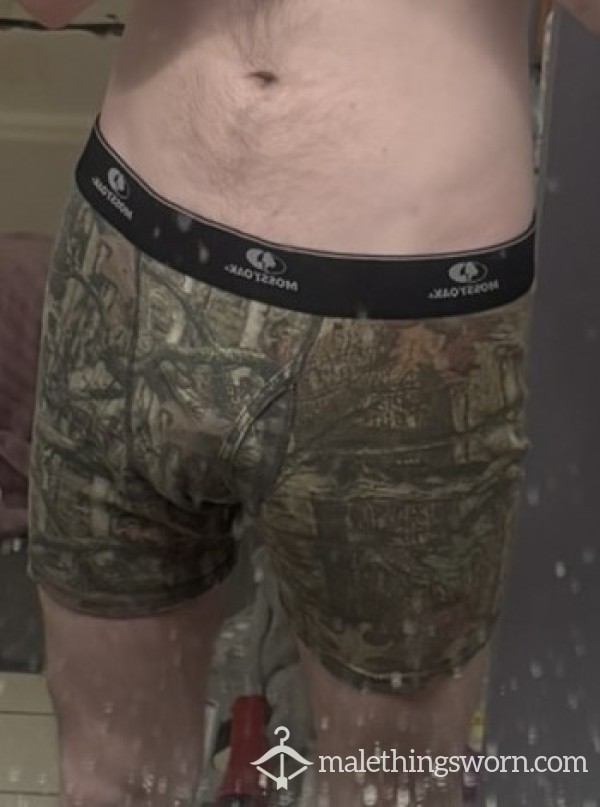 Mossy Oak Worn Camo Boxers