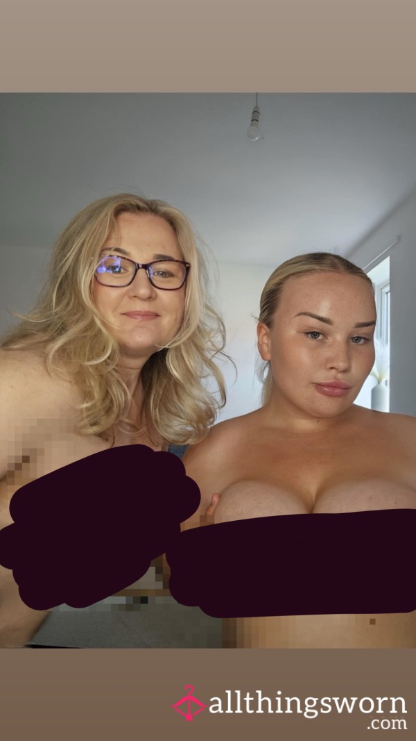 Mother & Daughter Tit Pic Come Have A Look🫣