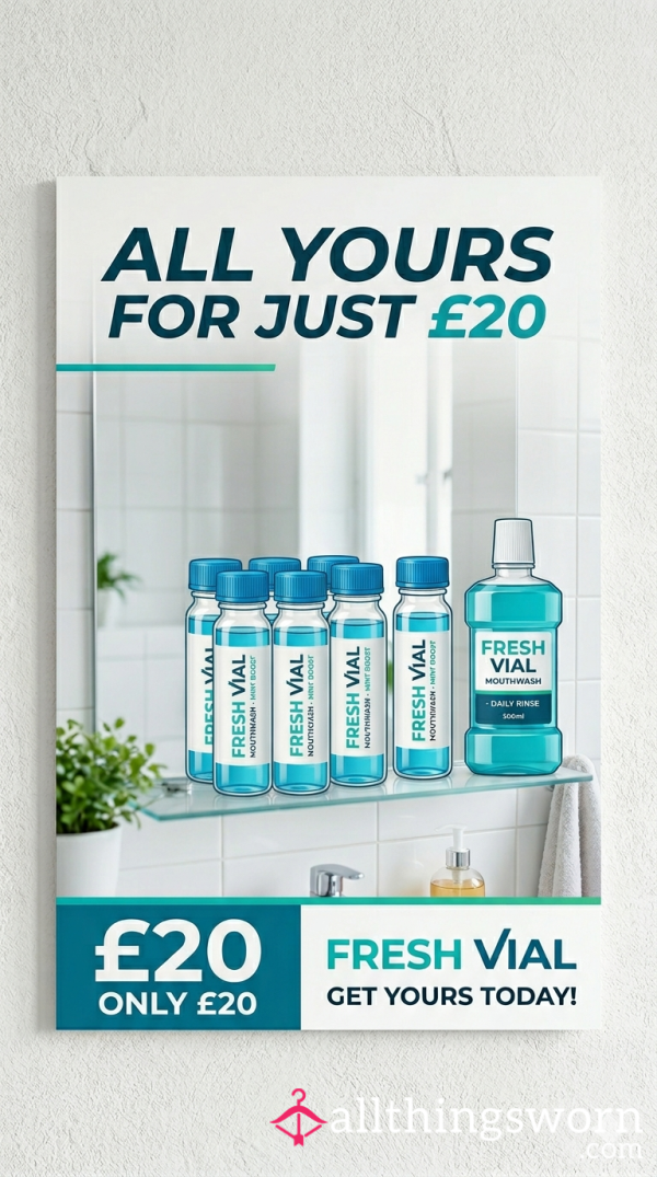 Mouthwash Vial