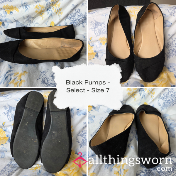 **MOVING SALE**Miss Prestige's Select Black Pumps - 3 Day Wear - From £25 + Postage