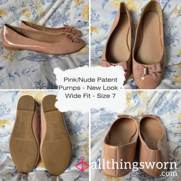 **MOVING SALE**Pretty In Pink Patent Pumps – Worn Just For You, Dripping With Tease - From £25 + Postage