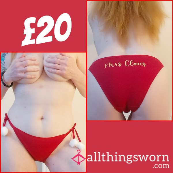 Mrs Claus Panties