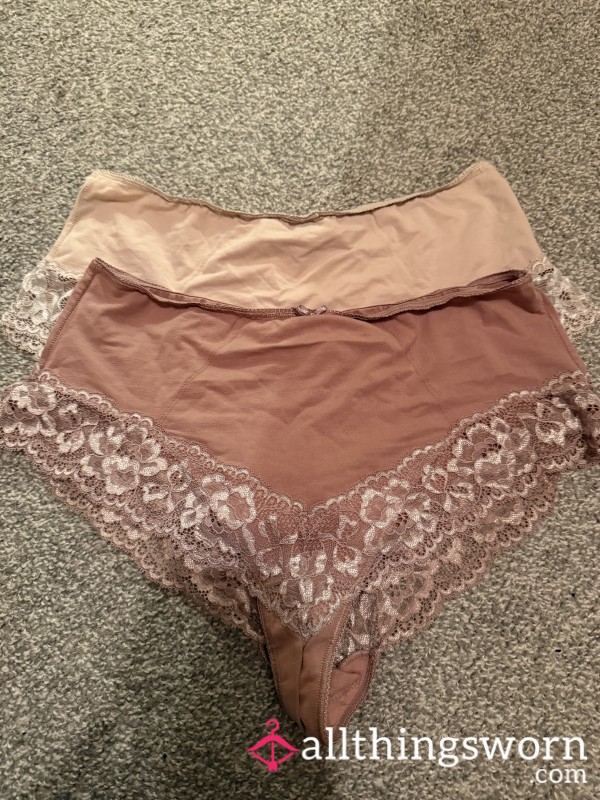 🤍 M&S Cotton & Lace Panties 🤍