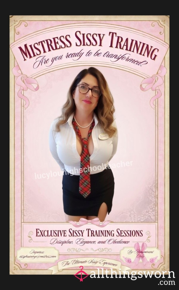 🌹 Ms. Lucy's Sissy Training Experience🌹 From First Blush To Complete Surrender💝🩷