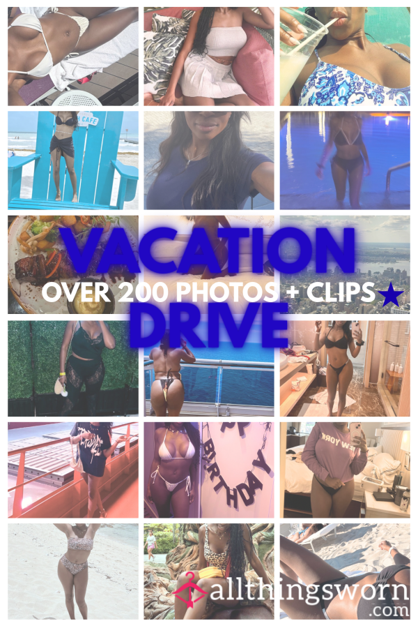 Ms Reigns Vacation Vault 200+ Vacation Photos + Clips