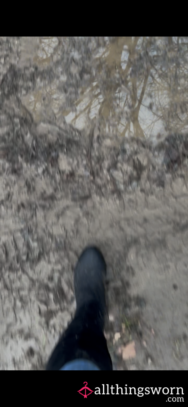 Muddy Boots And Muddy Puddles
