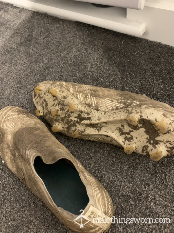 Muddy Football Boots