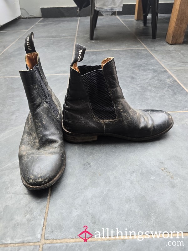 Muddy Riding Boots