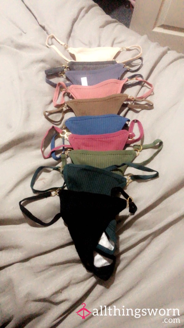 Multi Colour Set Of Thongs