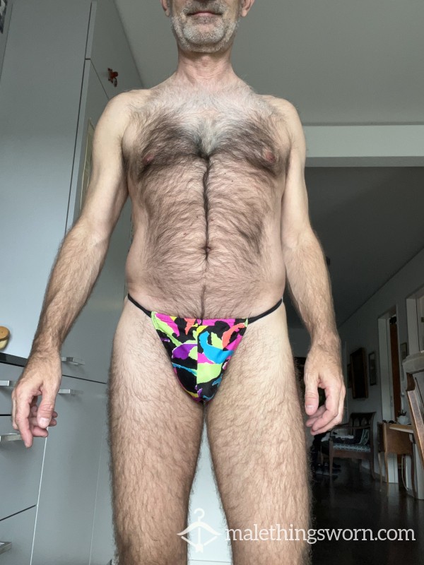 Multicolor Bathing Suit G-string