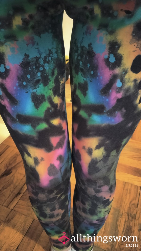 Multicolor Leopard Leggings