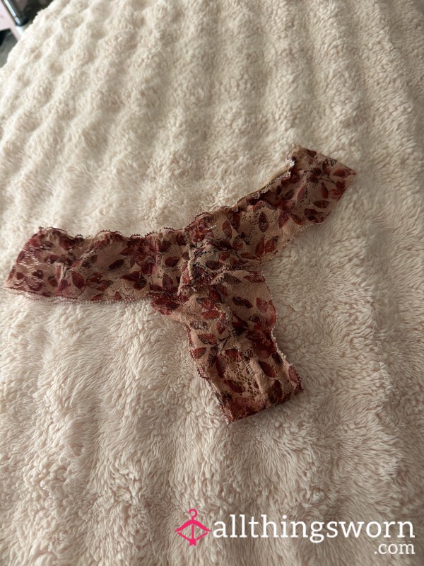 ❤️ Multicolor Tiny Lace Thong ❤️ SALE $13