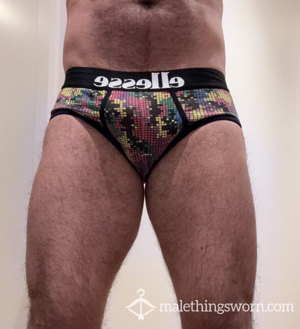 Multicolour Brief Worn