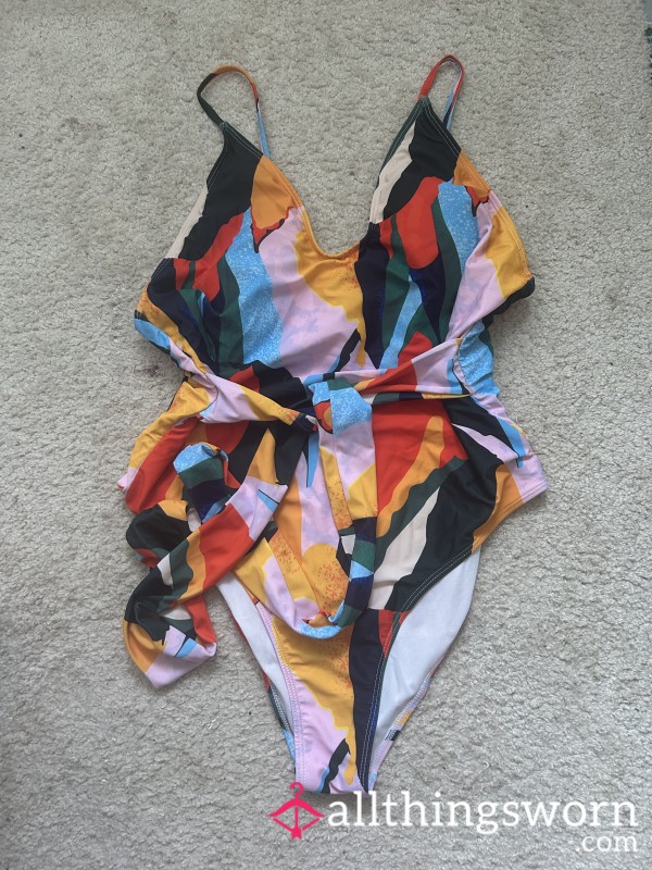 Multicolour Swimming Costume