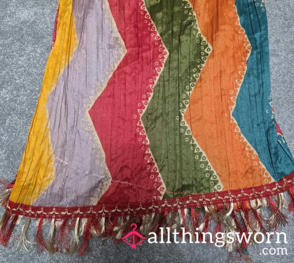 🌈🌈 Multicoloured Preloved Scented Scarf 🧕🏼🌈🌈