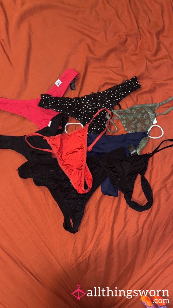 Multiple Different Thongs