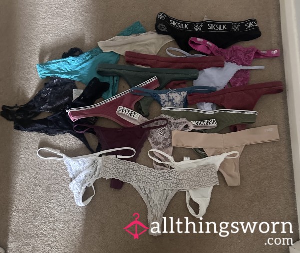Multiple Thongs And G-stings