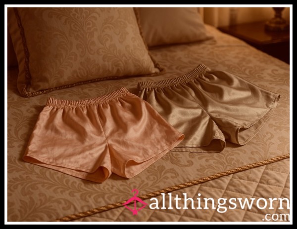 Mummies Satin Sleep Shorts