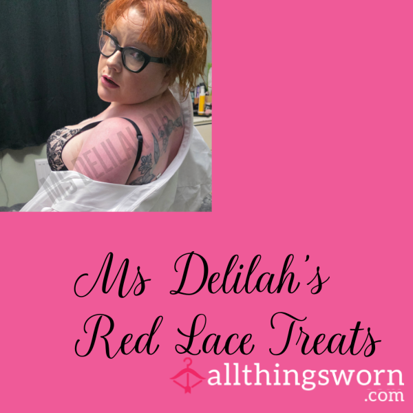 Ms Delilah's Red Lace Treats