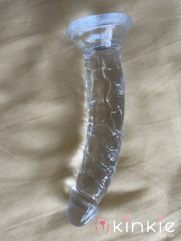 Mums Secret Stash Clear Used Di**o